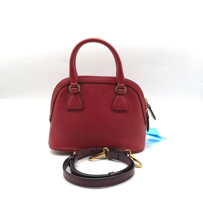 Gucci Red Two-Way Bag Medium Size