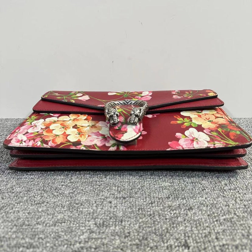 Gucci Dionysus Floral Red Shoulder Bag