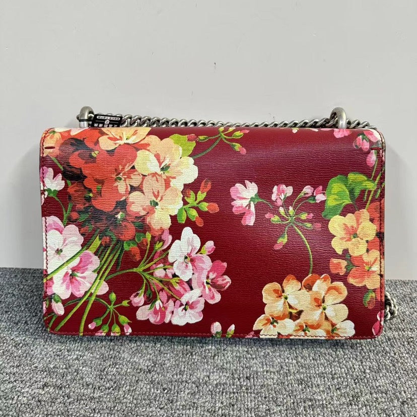 Gucci Dionysus Floral Red Shoulder Bag