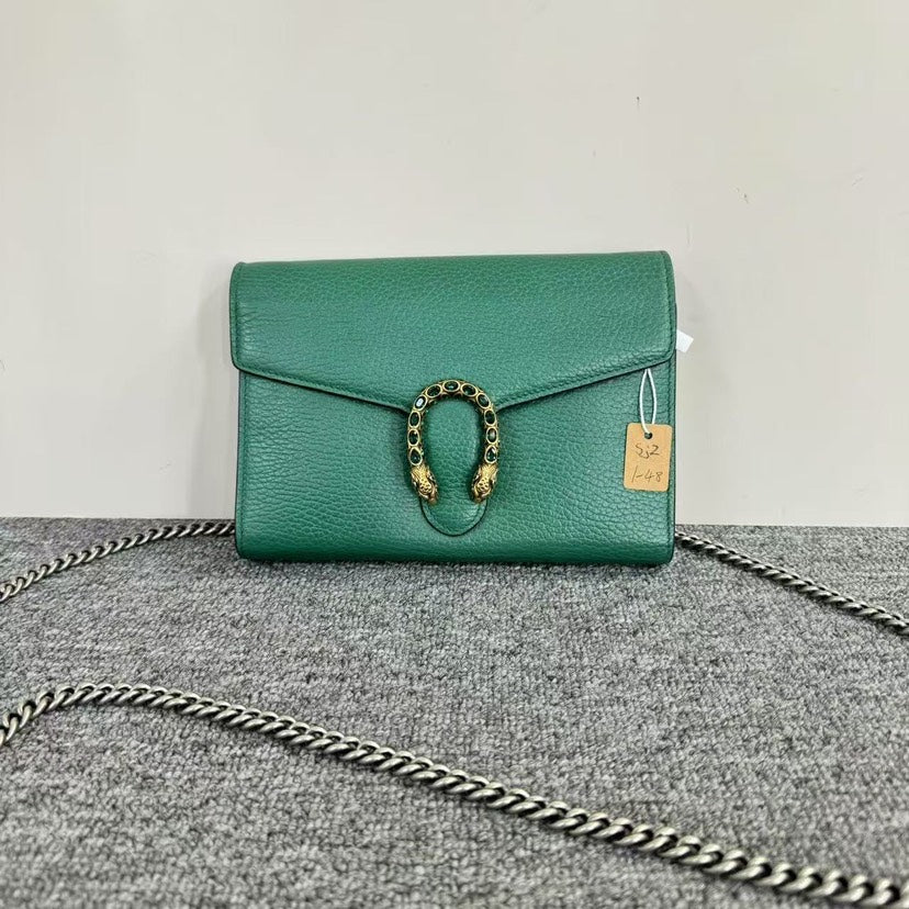 Gucci Dionysus Green Wallet on Chain
