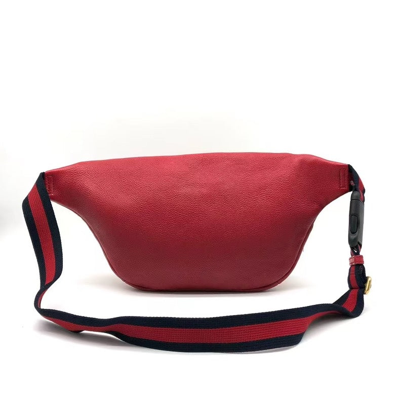 Gucci Red Logo Belt Bag