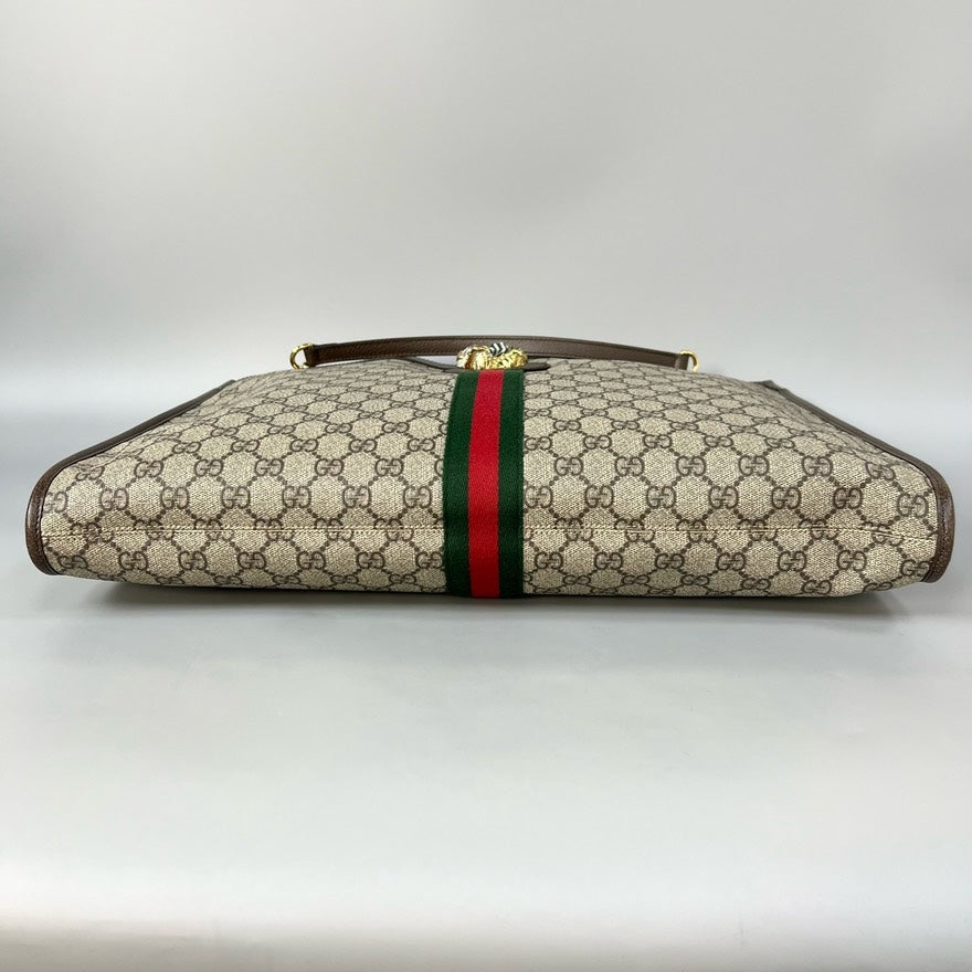Gucci Ophidia Beige Brown Tote Bag