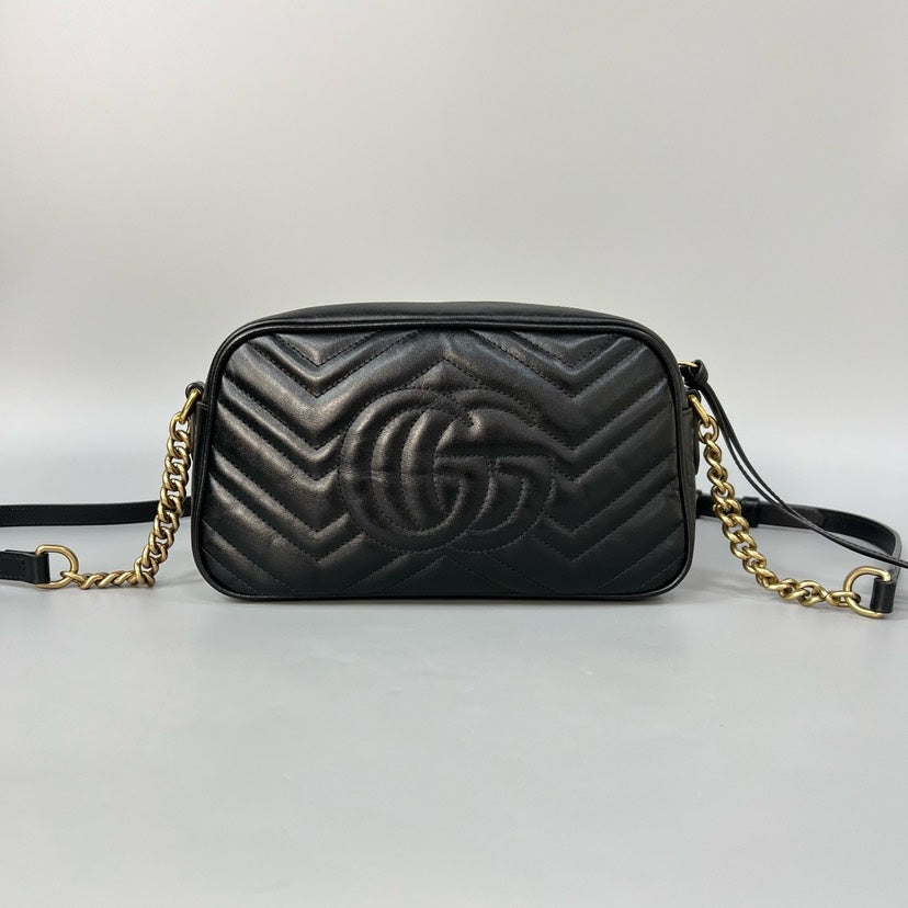 Gucci Marmont Black Camera Bag