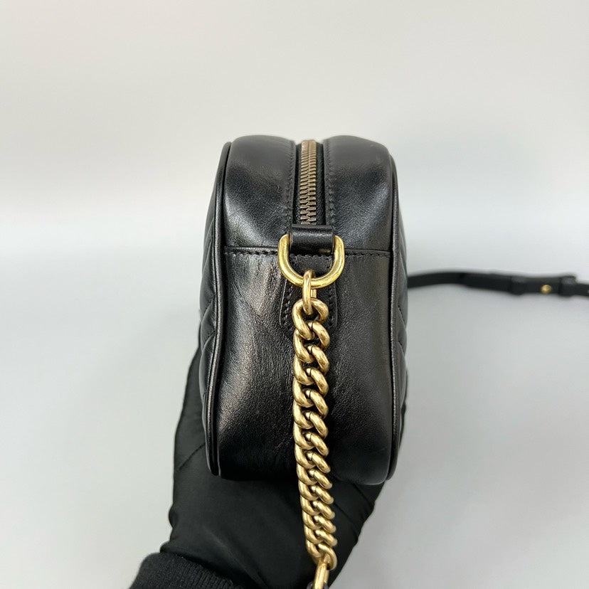 Gucci Marmont Black Camera Bag