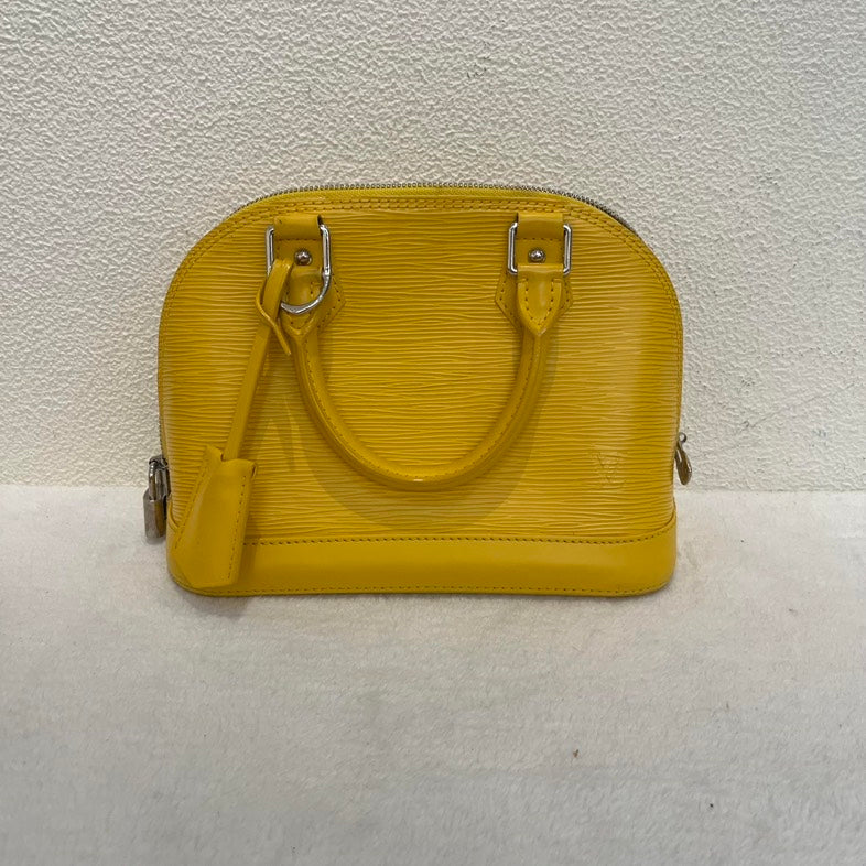 Louis Vuitton Alma Yellow Crossbody Bag