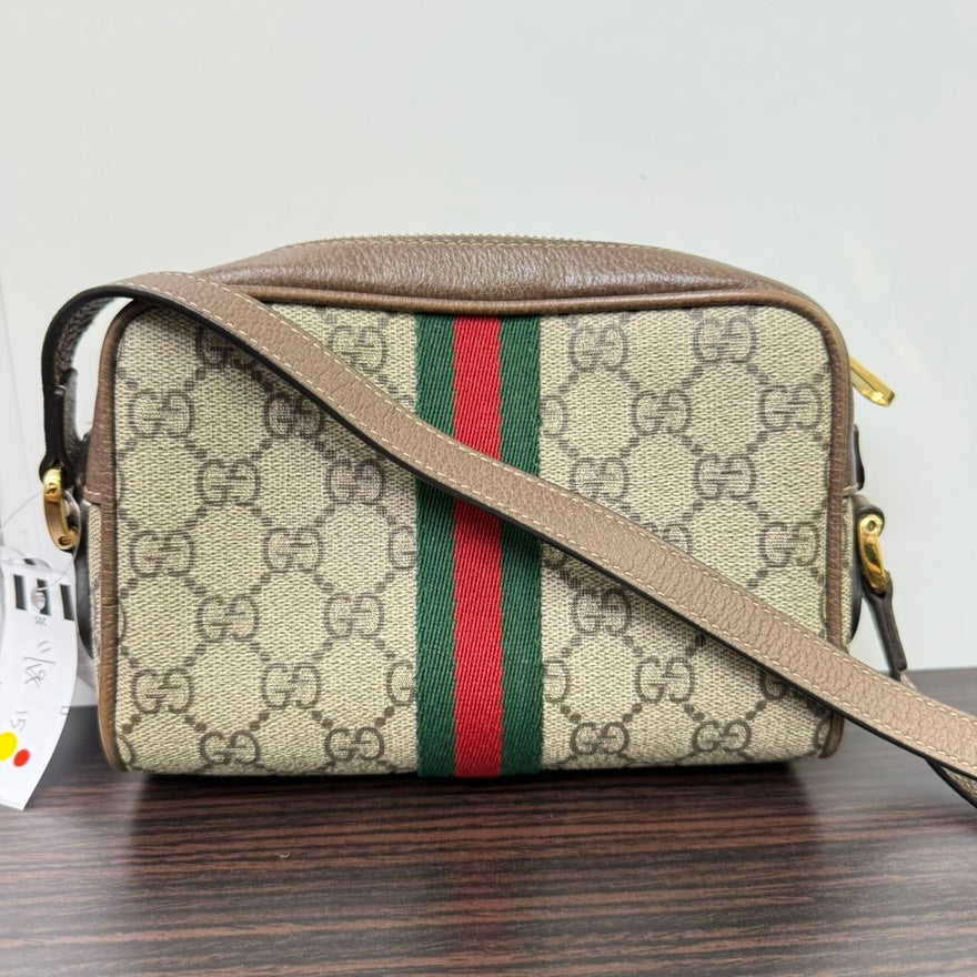 Gucci Ophidia Brown Crossbody Bag