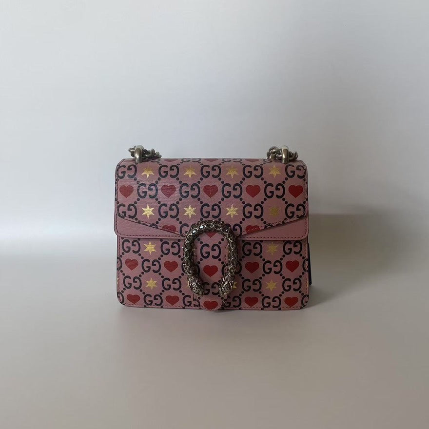 Gucci Dionysus Pink Patterned Bag