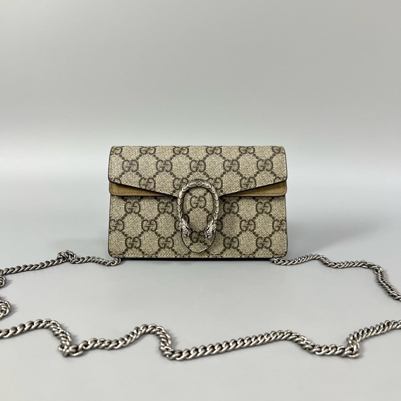 Gucci Dionysus Beige Wallet on Chain