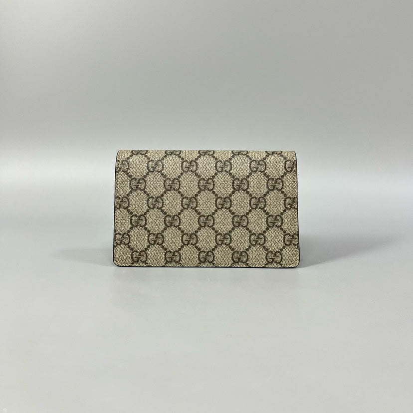 Gucci Dionysus Beige Wallet on Chain