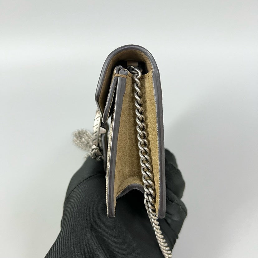 Gucci Dionysus Beige Wallet on Chain