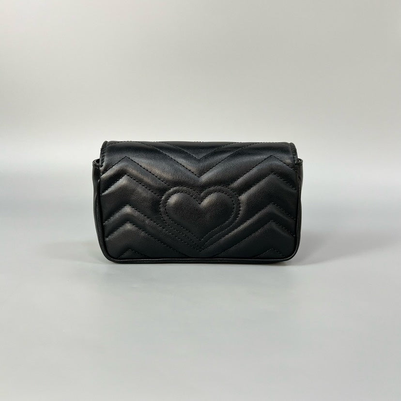 Gucci Marmont Mini Black Crossbody Bag