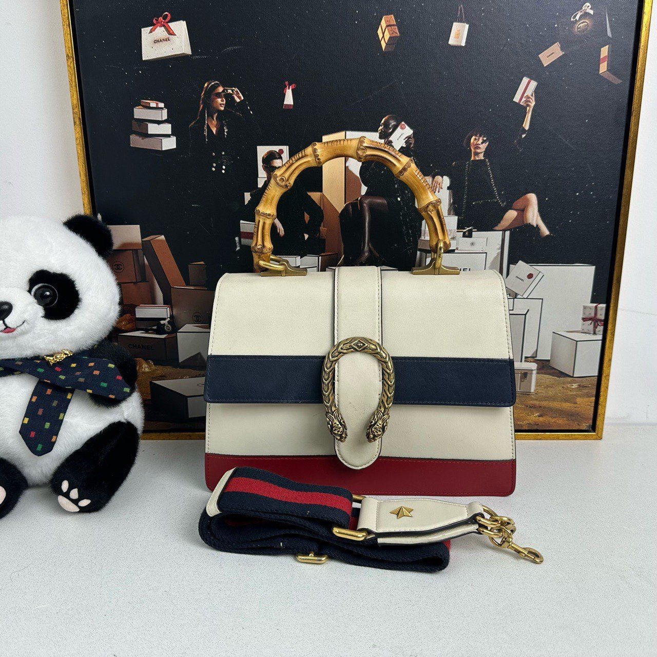 Gucci Dionysus Tricolor Shoulder Bag - Pre-loved, Excellent Condition