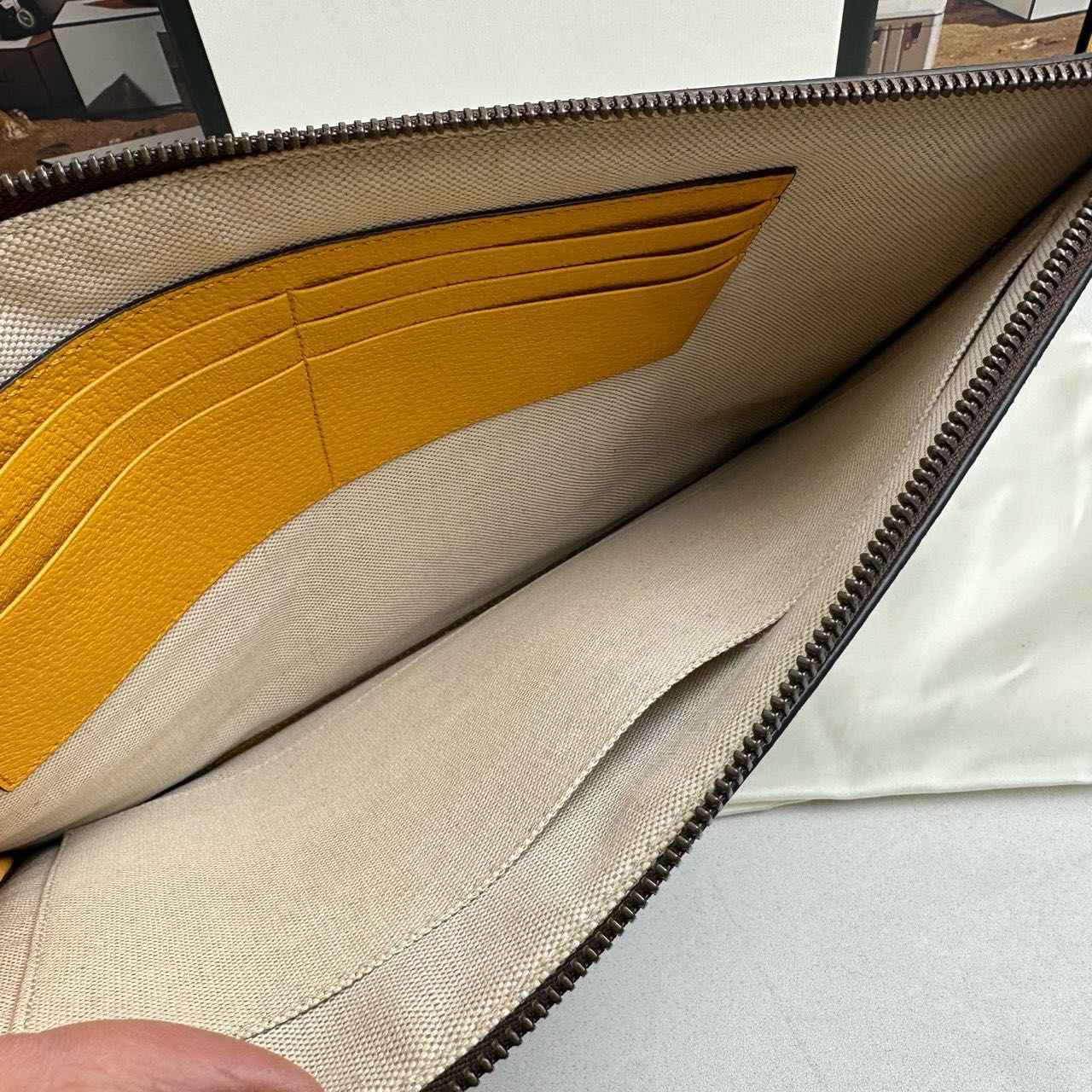 Gucci Ophidia GG Supreme Clutch Brown - Pre-loved Designer Bag 11804049
