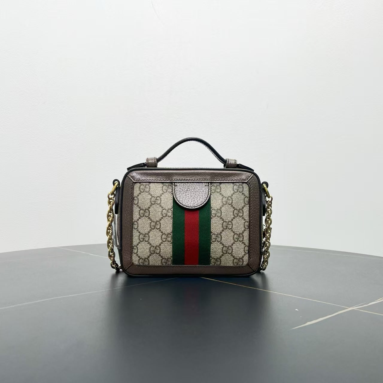 Gucci GG Supreme Brown Shoulder Bag