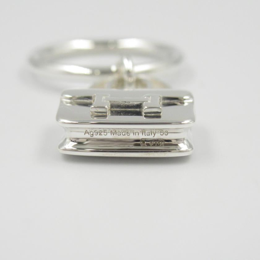 HERMES Constance Amulet Ring Silver Rings