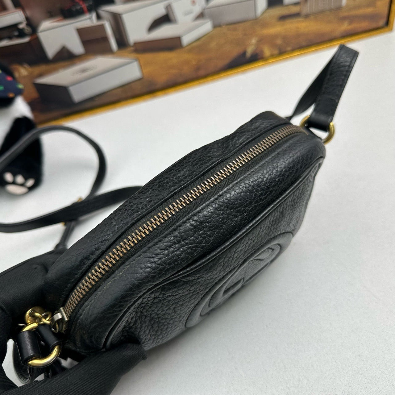 Gucci Soho Black Crossbody Bag
