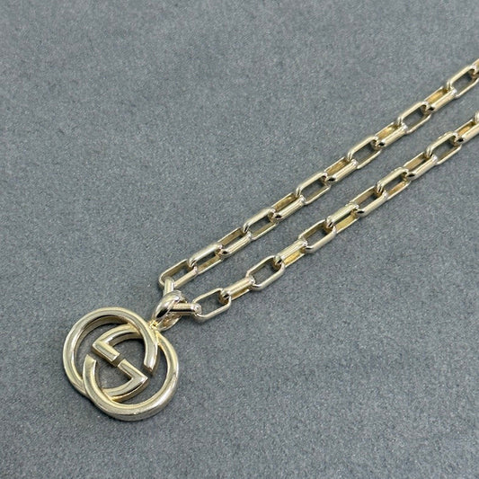 Gucci Chain Necklace Gold Metal Necklaces