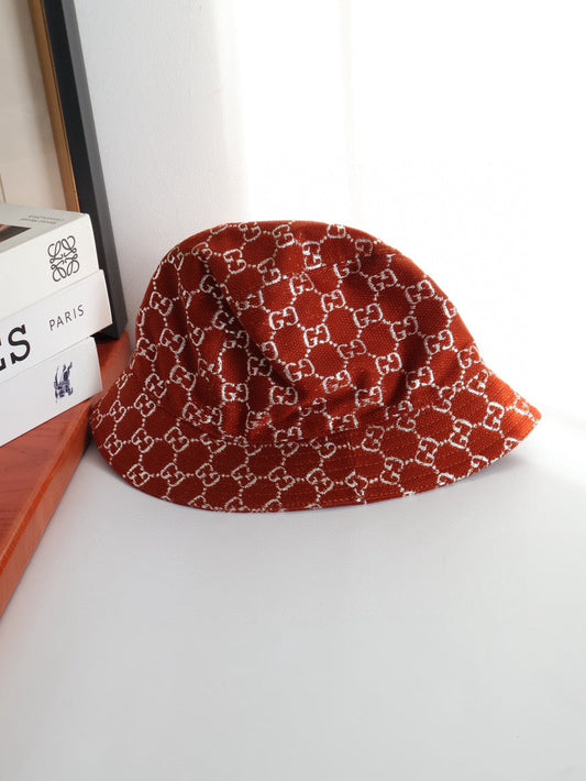 Gucci Monogram Brown Hat M 57cm Hat