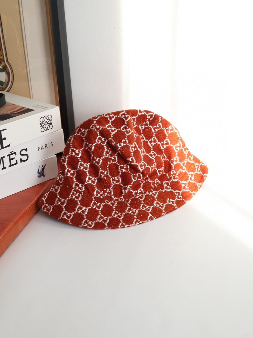 Gucci Monogram Brown Hat M 57cm Hat
