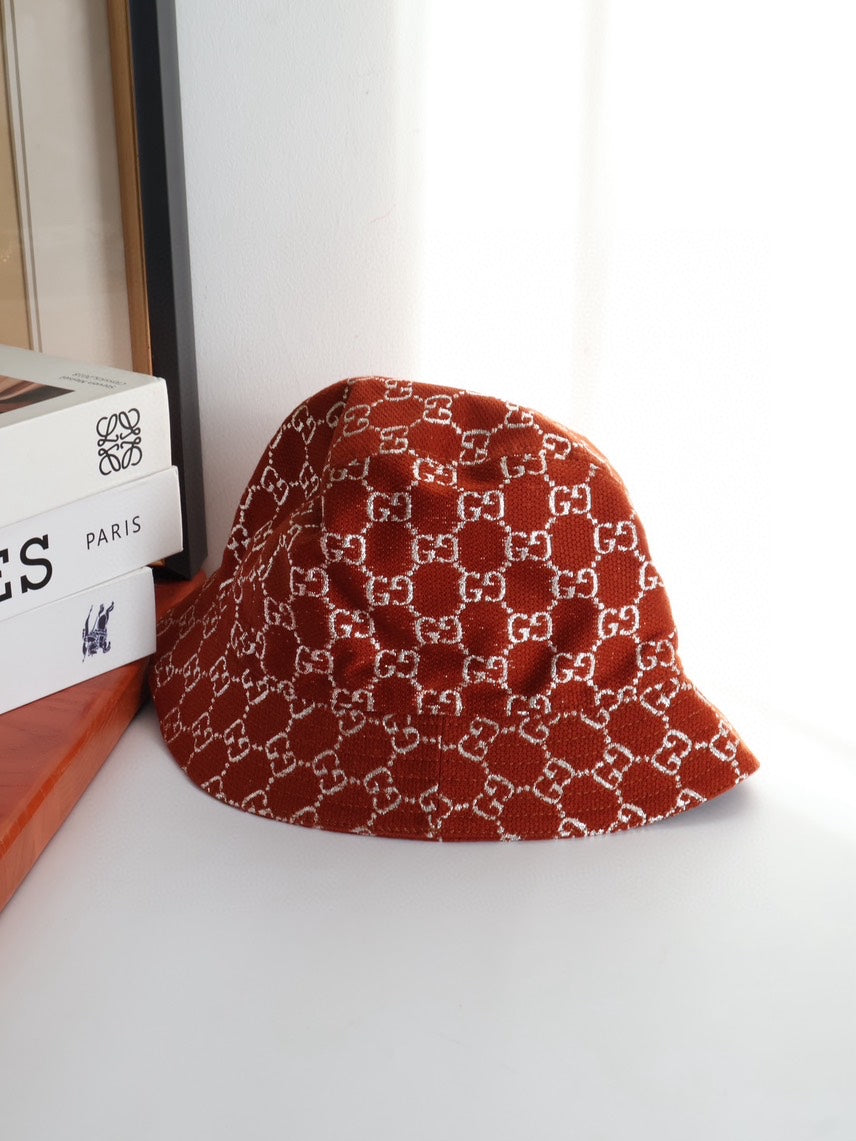 Gucci Monogram Brown Hat M 57cm Hat