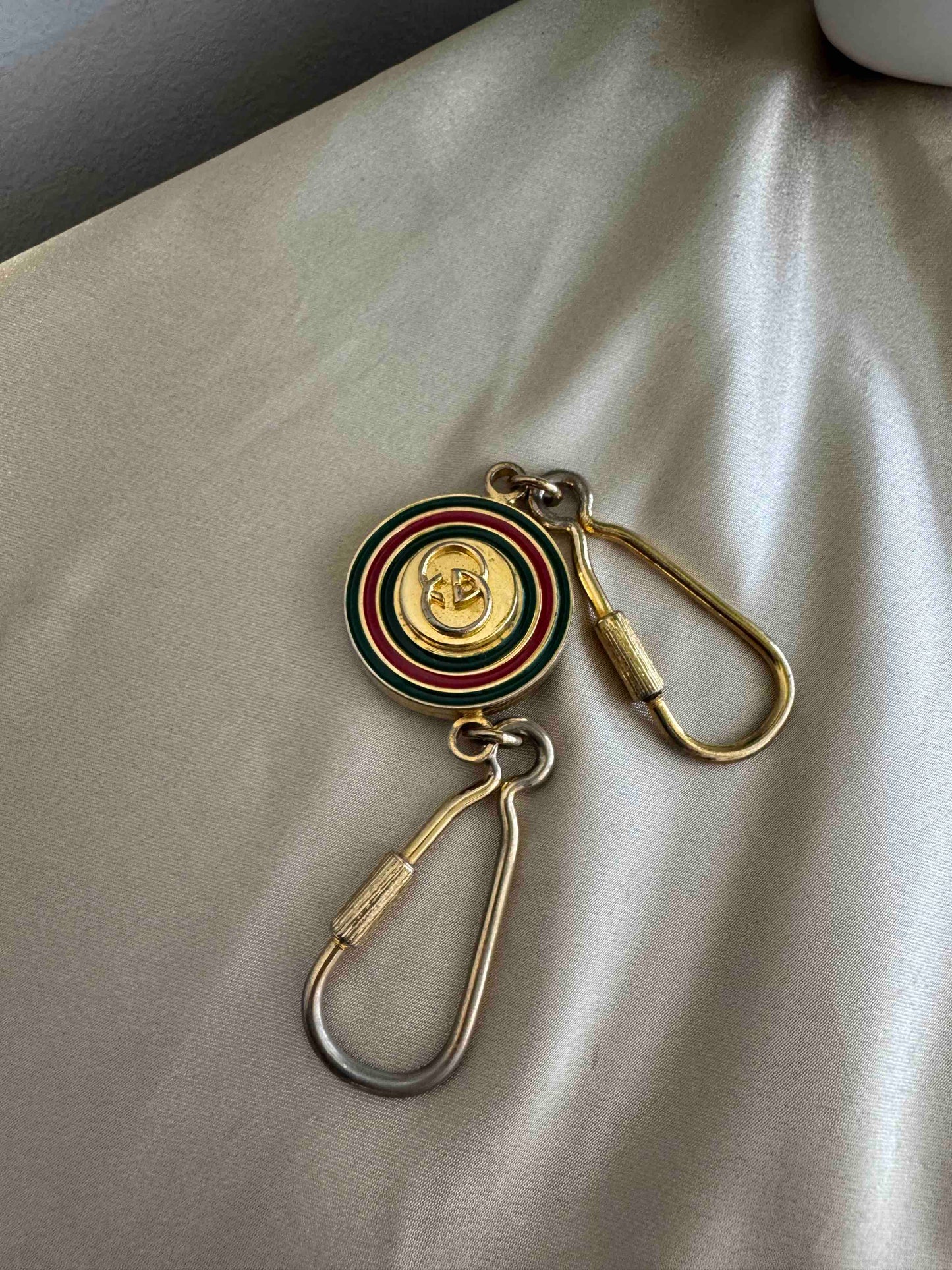 Gucci Retro Gold Keychain
