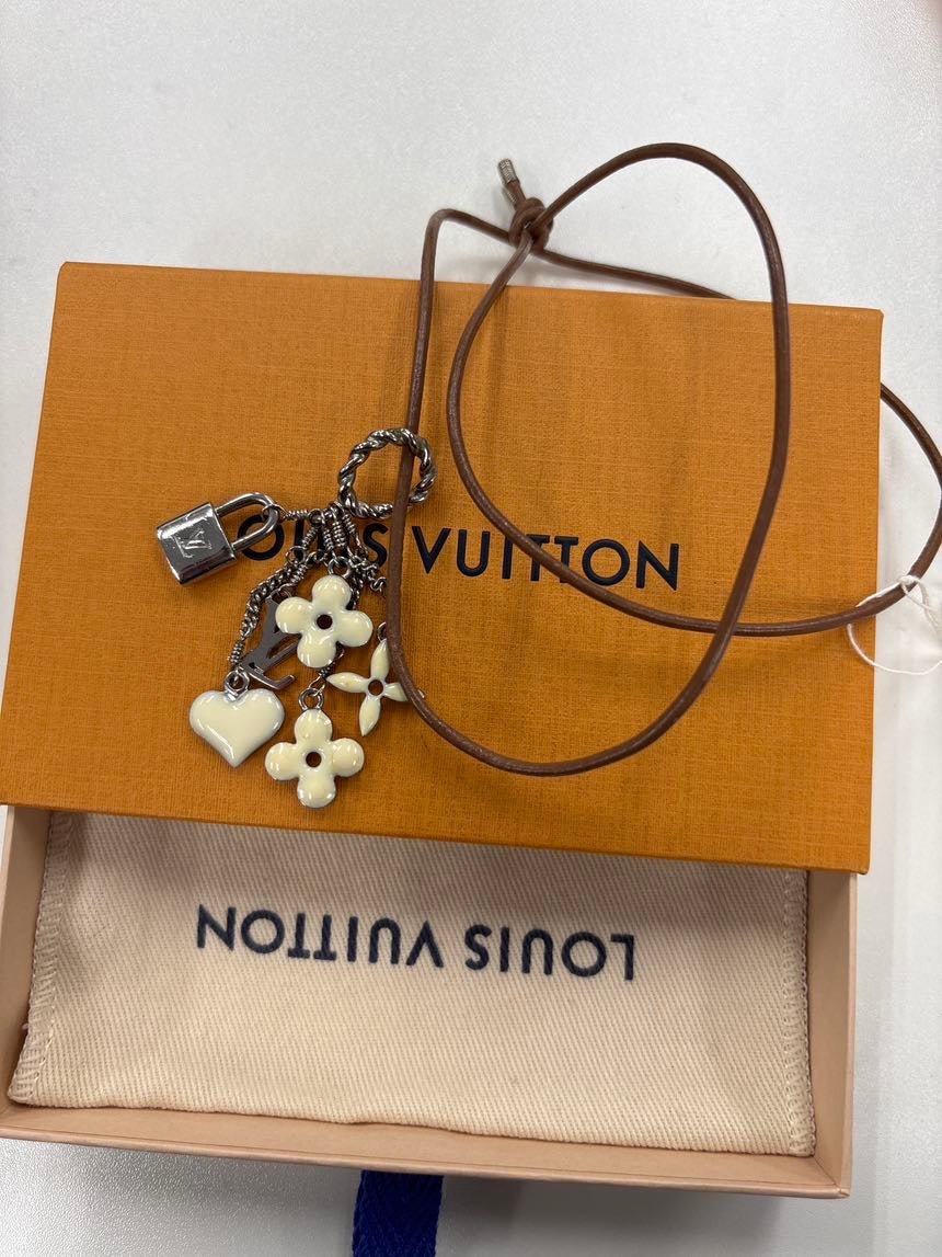 Louis Vuitton Charm Necklace with Ivory Accents