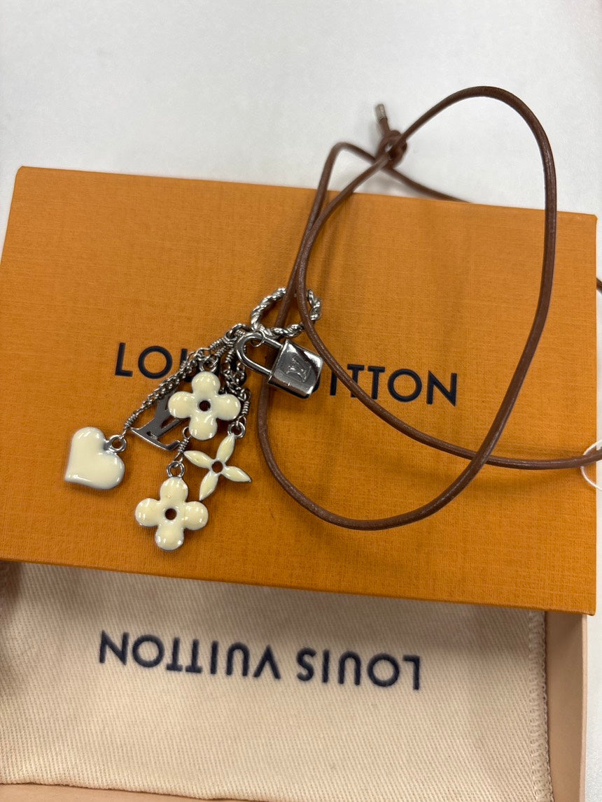 Louis Vuitton Charm Necklace with Ivory Accents