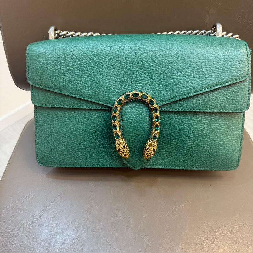 Gucci Dionysus Green MM Shoulder Bag