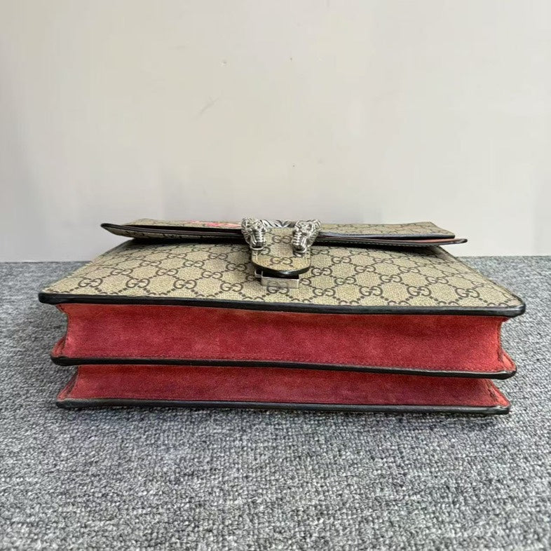 Gucci Dionysus Floral Beige Shoulder Bag