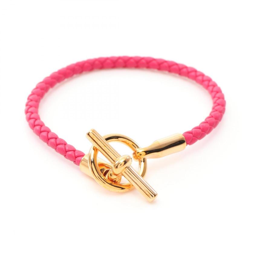 Hermes Glennan Bracelet Pink Gold