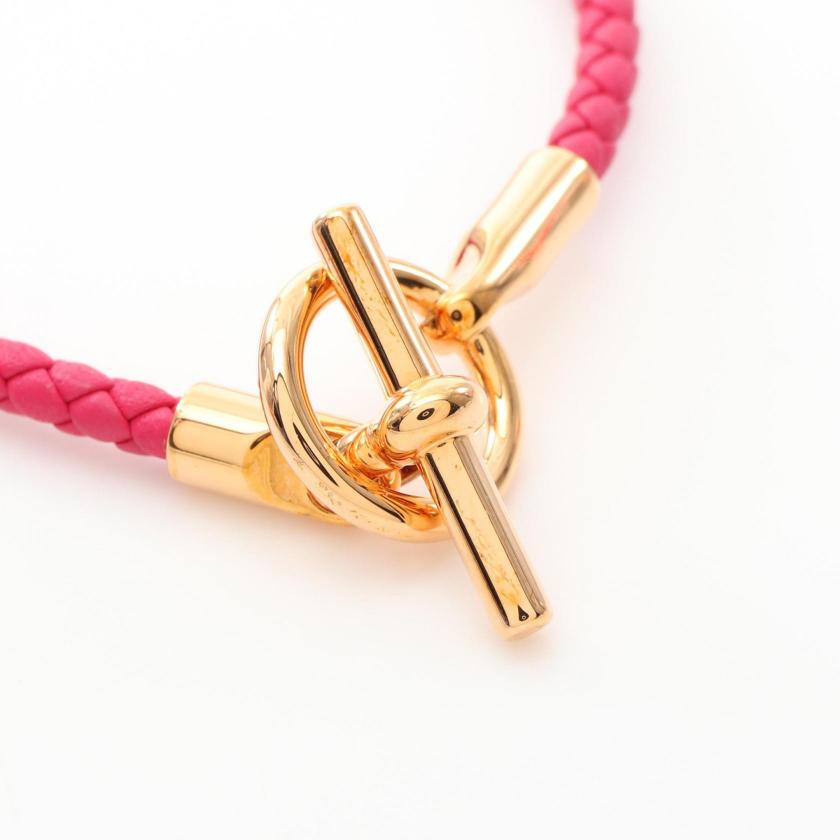 Hermes Glennan Bracelet Pink Gold