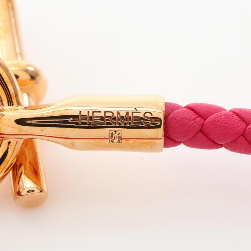 Hermes Glennan Bracelet Pink Gold