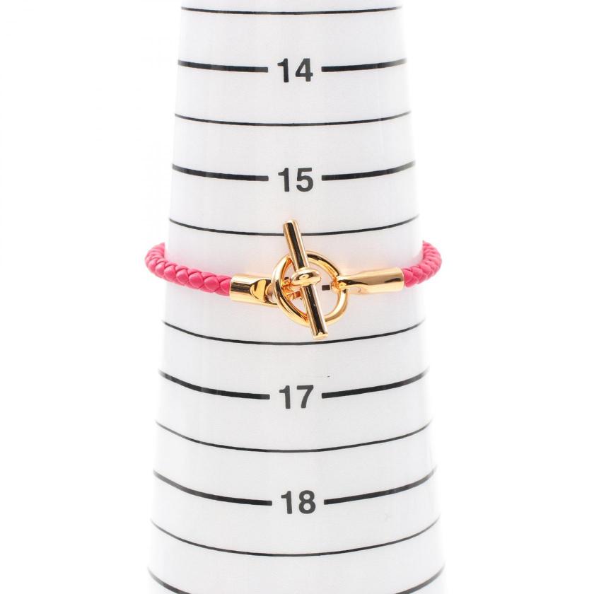 Hermes Glennan Bracelet Pink Gold