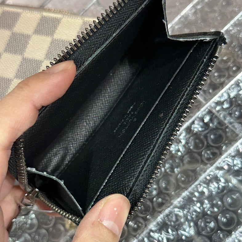 Louis Vuitton Damier Azur and Monogram Wallet Set