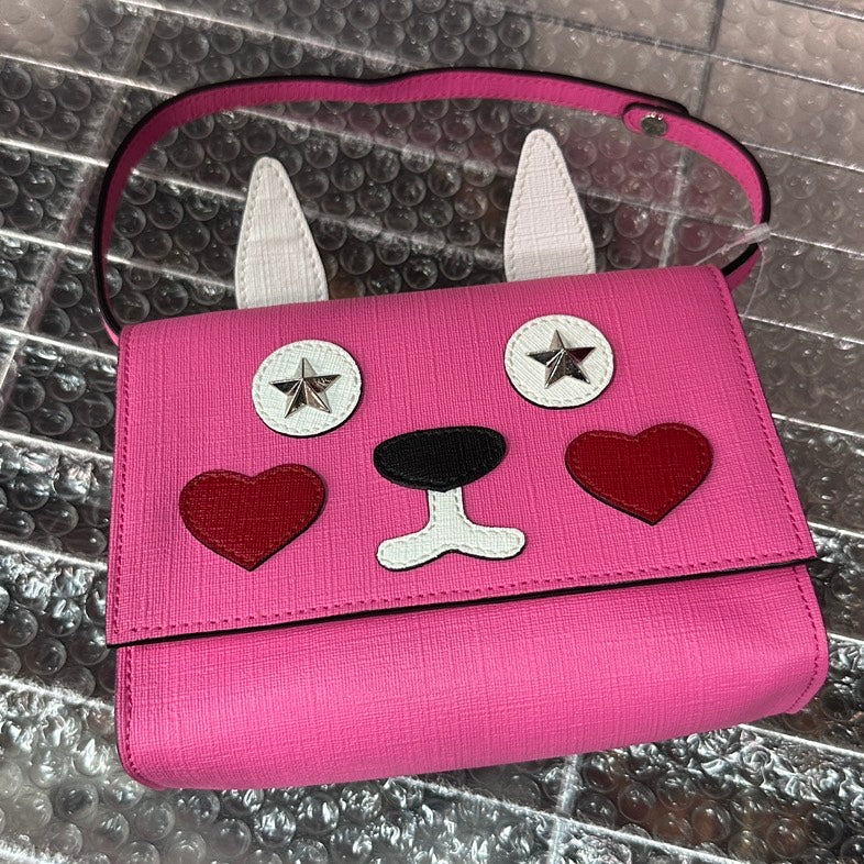 Gucci Animal Face Pink Crossbody Bag – Pre-loved Designer Handbag