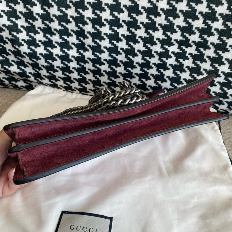 Gucci Dionysus Beige GG Blooms Canvas Shoulder Bag