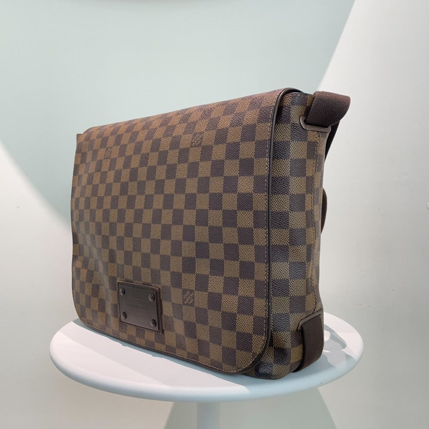 Louis Vuitton Damier Ebene Broadway Brown Messenger Bag