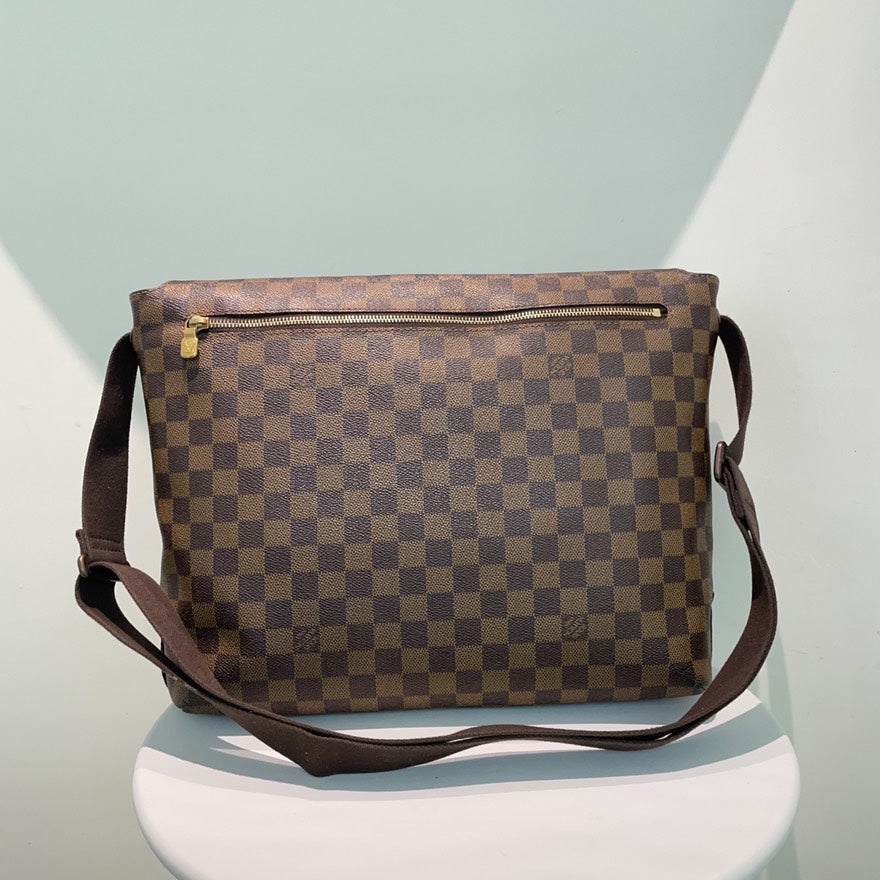 Louis Vuitton Damier Ebene Broadway Brown Messenger Bag