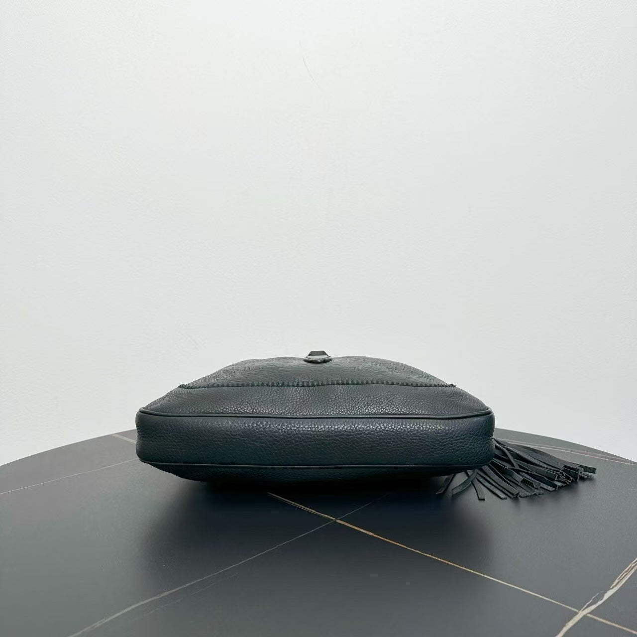 Gucci Indy Black Leather Shoulder Bag