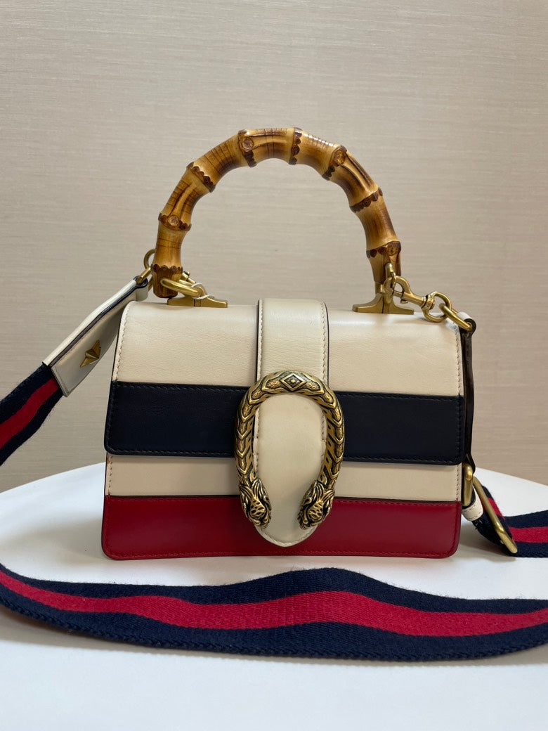 Gucci Multicolor Dionysus Top Handle Bag