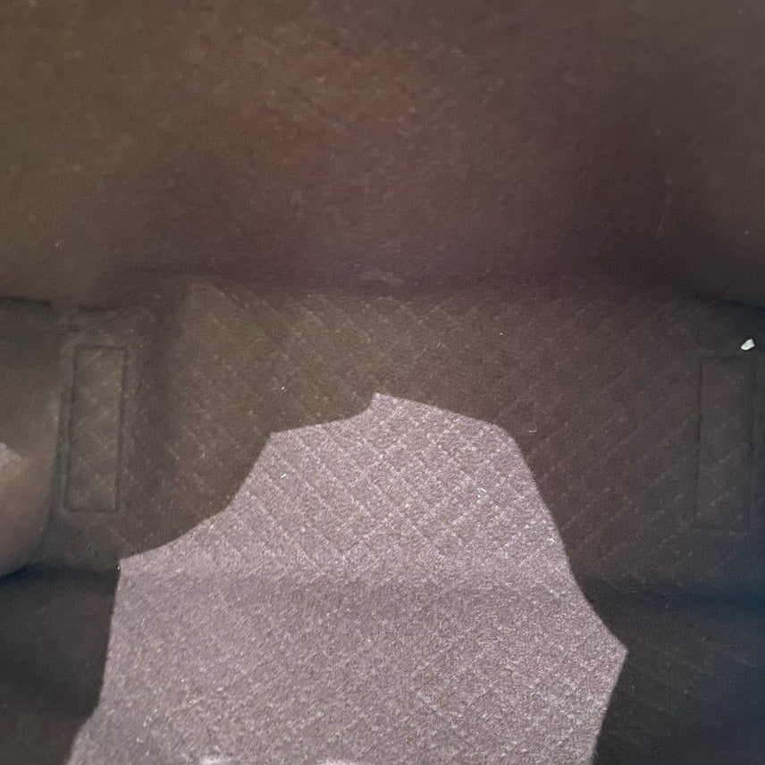 Gucci Brown Quilted Wool Large Tote Bag