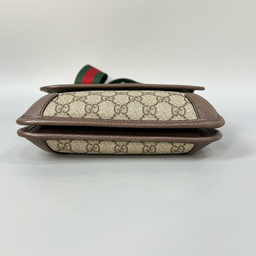 Gucci GG Supreme Beige Reversible Belt Bum Bag