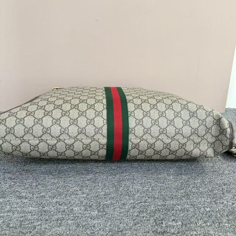 Gucci GG Supreme Beige Tote Bag