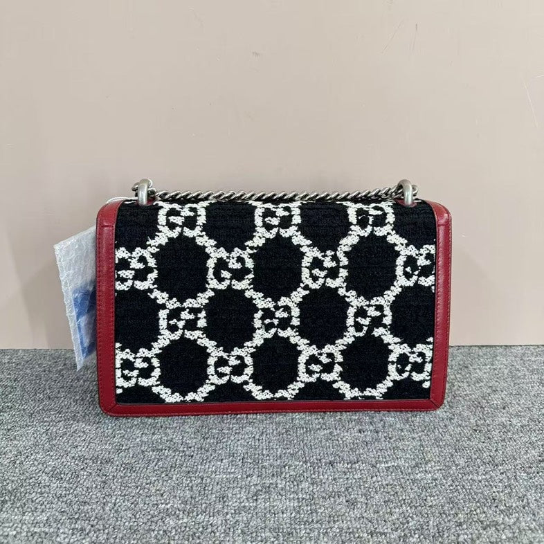 Gucci Dionysus Black Shoulder Bag - Preloved Designer Chain Bag