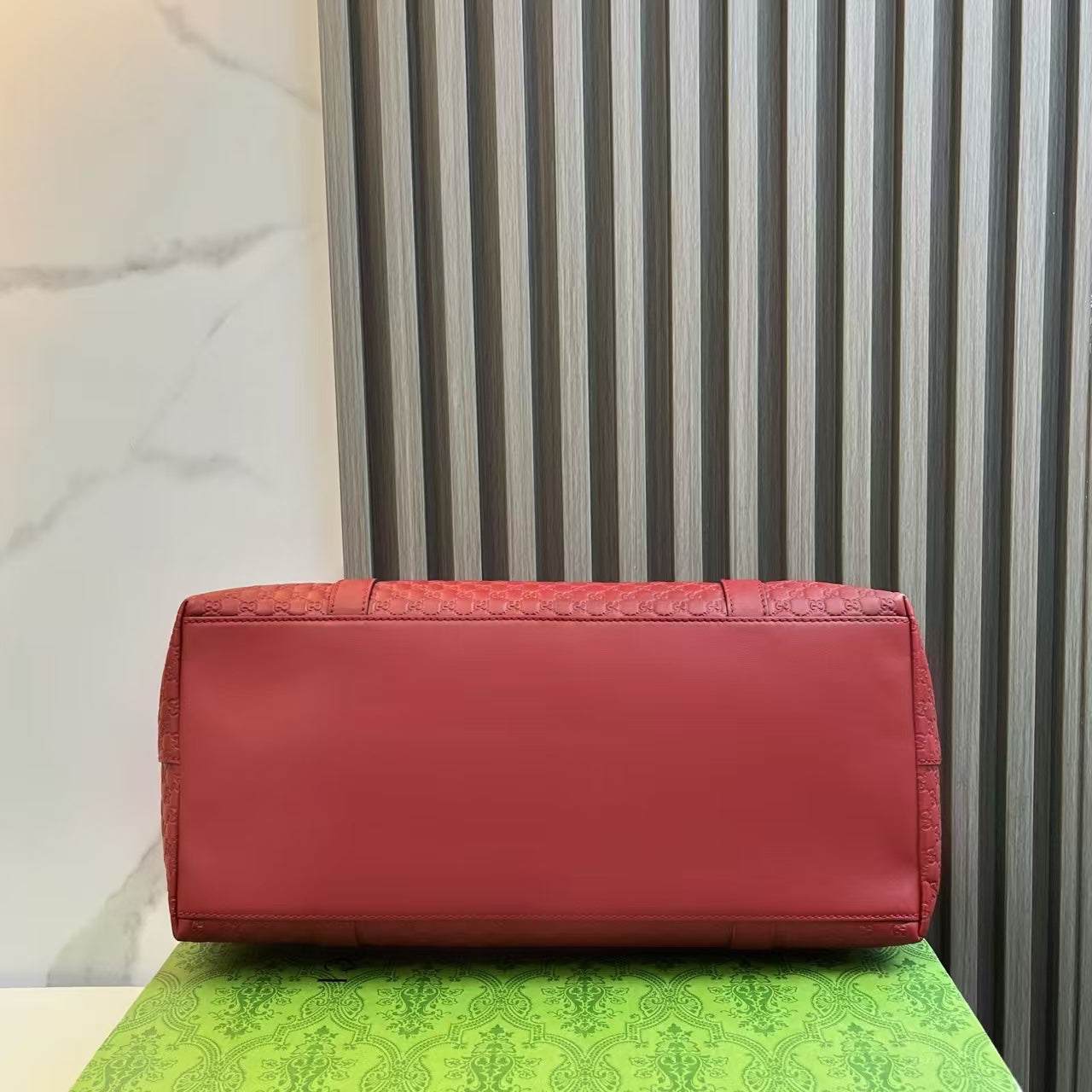 Gucci Interlocking Red Two-Way Bag - Luxurious Preloved Designer Handbag