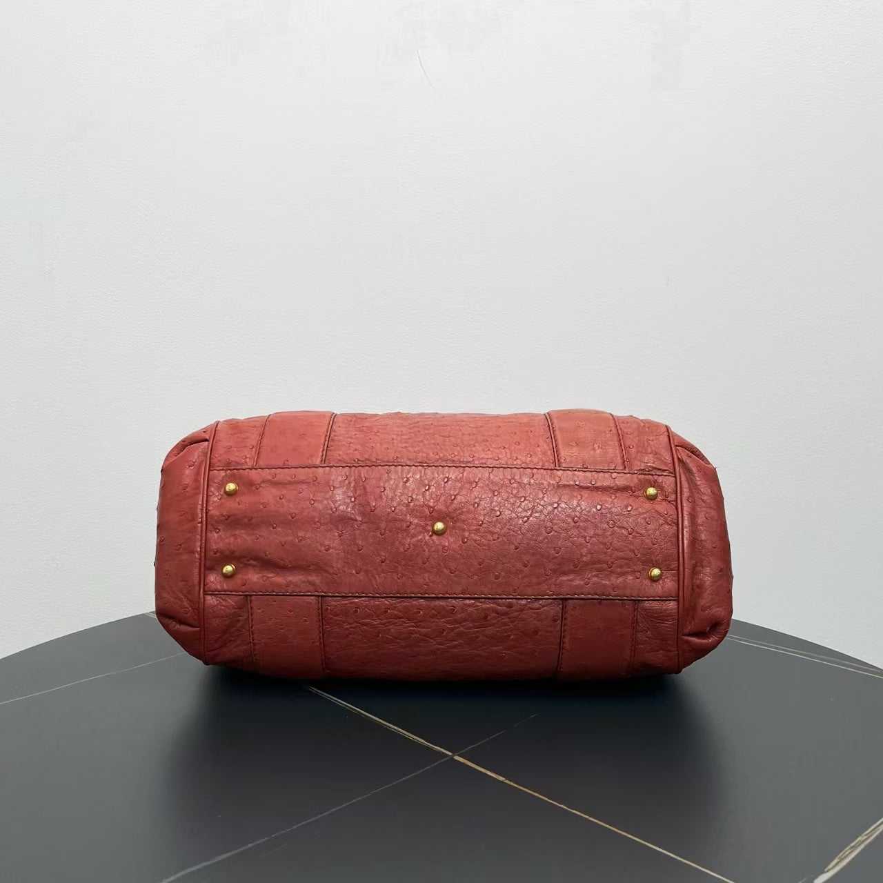 Gucci Vintage Marmont Red Leather Tote Bag