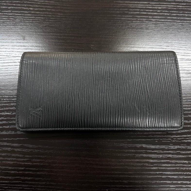 Louis Vuitton Epi Black Wallet - Pre-loved Designer Accessory