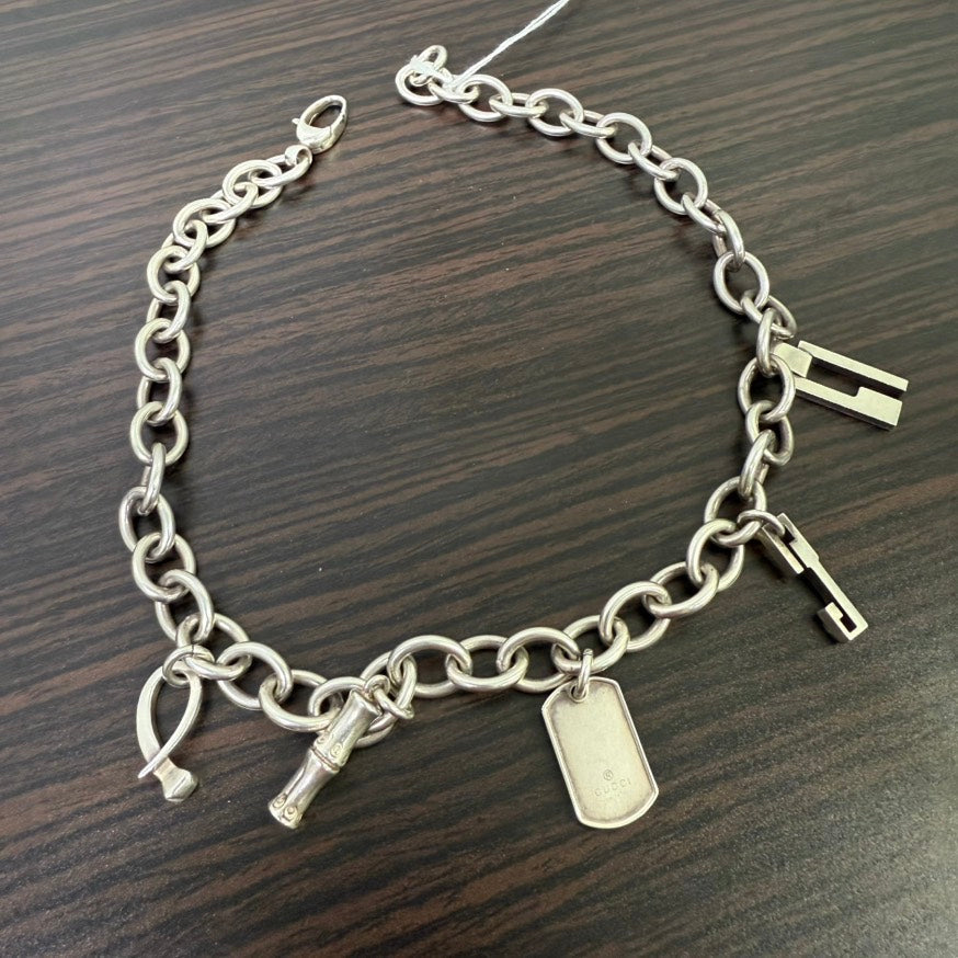 Gucci SV925 Silver Chain Necklace Preloved