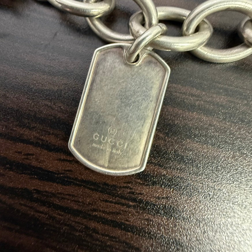 Gucci SV925 Silver Chain Necklace Preloved