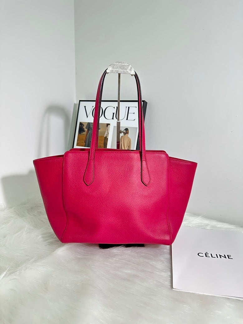Gucci GG Marmont Fuchsia Leather Tote Bag